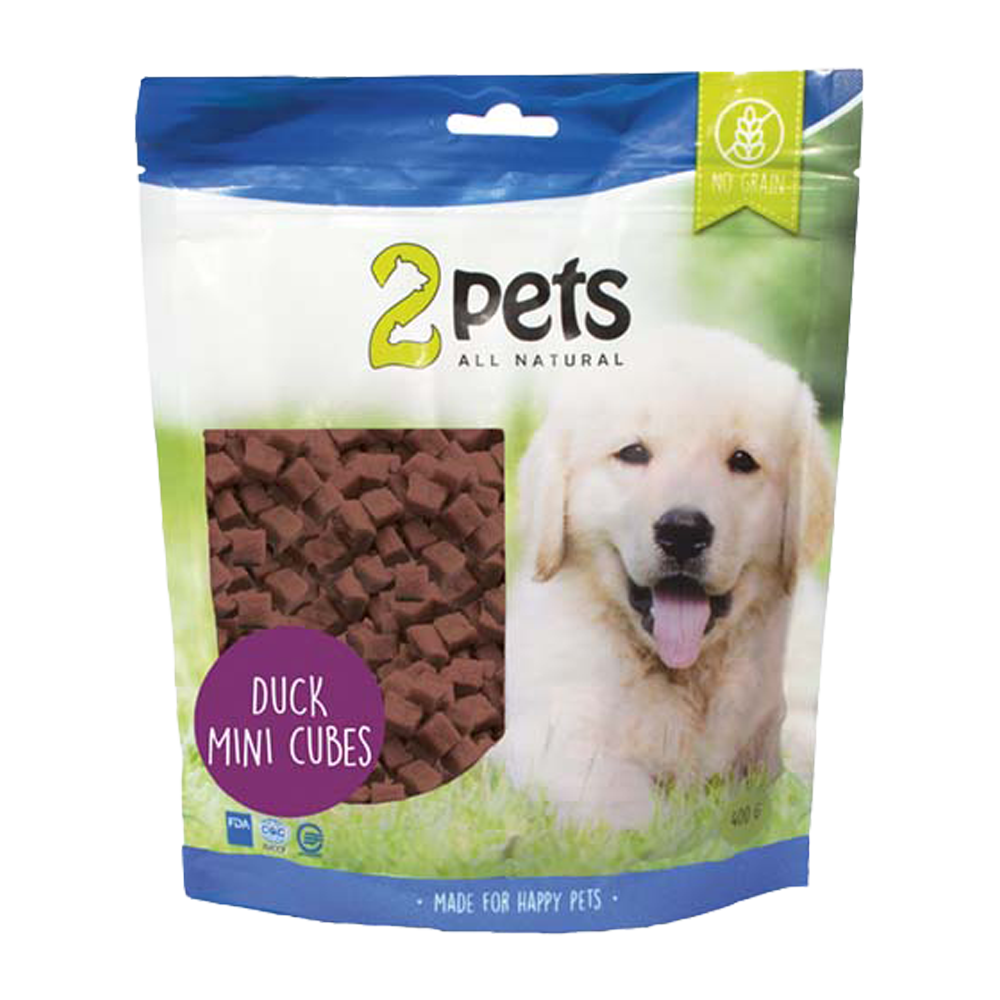 2PETS Dogsnack Duck Minicubes
