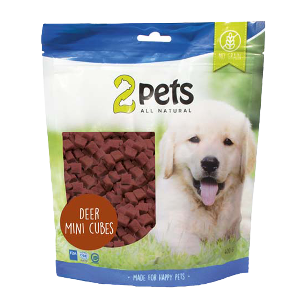 2PETS Dogsnack Deer Minicubes
