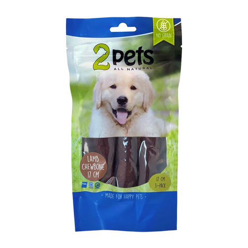 2PETS Tyggegummi M Lam - 17 CM - 3 PAKKER