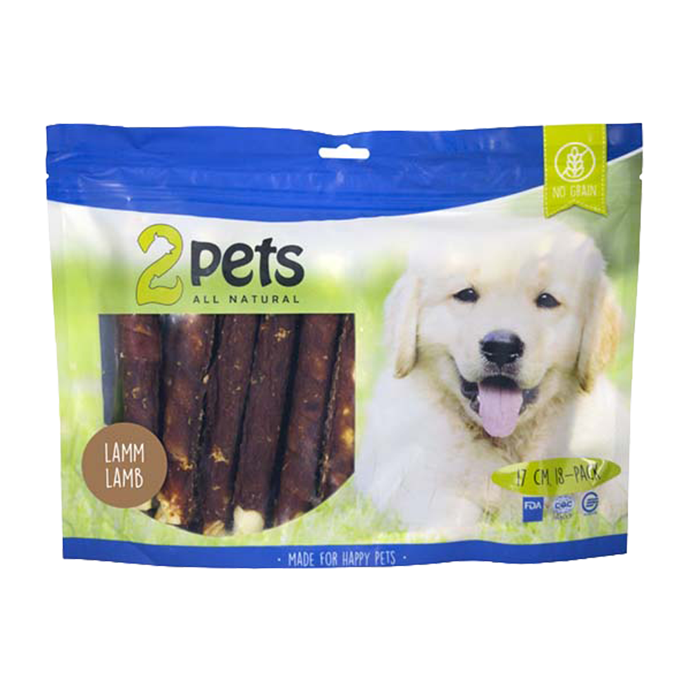 2PETS Tyggegummi M Lam - 17 CM - 18 PAK XL