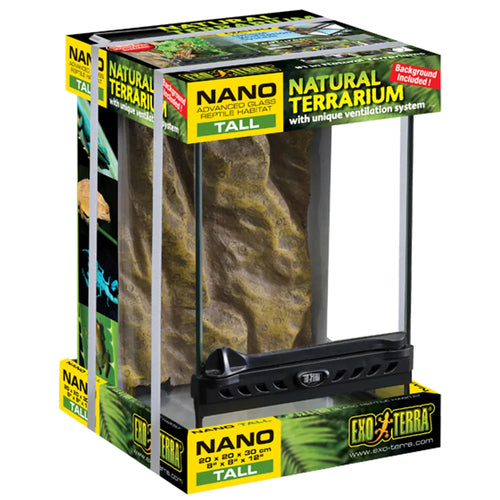 Terrarium Exoterra Nano Høj - 20X20X30 CM