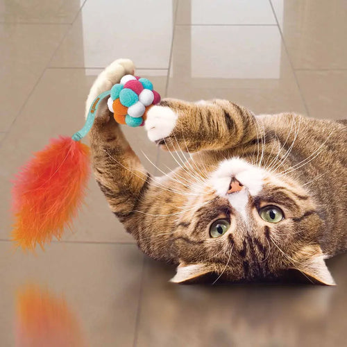Kong Cat Active Bubble Ball Mix - 23x6x6 cm