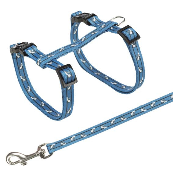 Kattesele + snor 24 - 45 CM