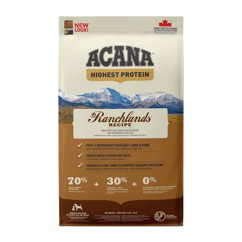 Acana Ranchland Opskrift - 11,4 KG