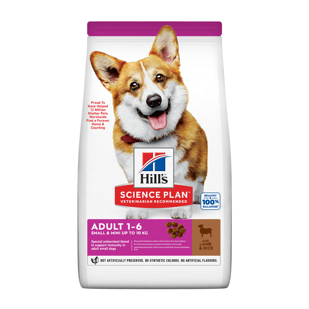 Science Plan Canine Adult Small & Mini Lam & Ris - 1,5 KG