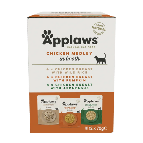Applaws Cat Bag Kylling Multimix