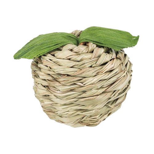 Æble med majs og græs