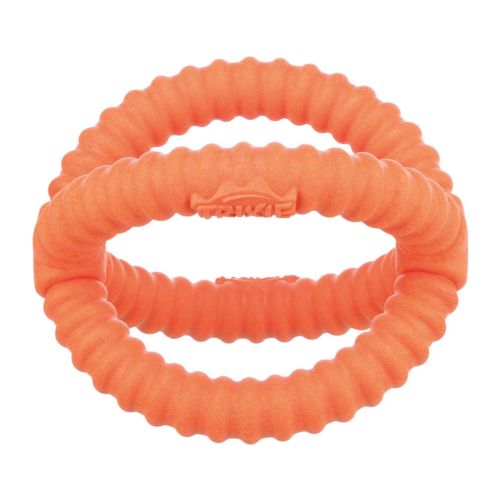 Aqua Toy tugger, TPR-skum flydende, ø 14 cm, orange