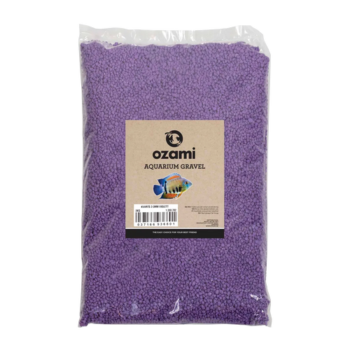 OZAMI AKVARIEGRUS 2-3MM VIOLET 2KG