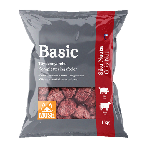 Mush Basic® Svinekød - Oksekød - 1 KG