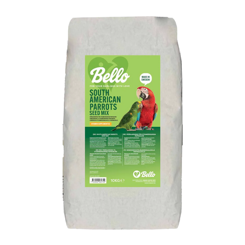 Bello Sydamerikansk papegøjefrøblanding 10 kg