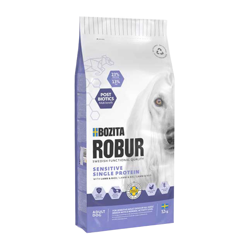 Bozita Robur Adult Sensitive SP Lam & Ris