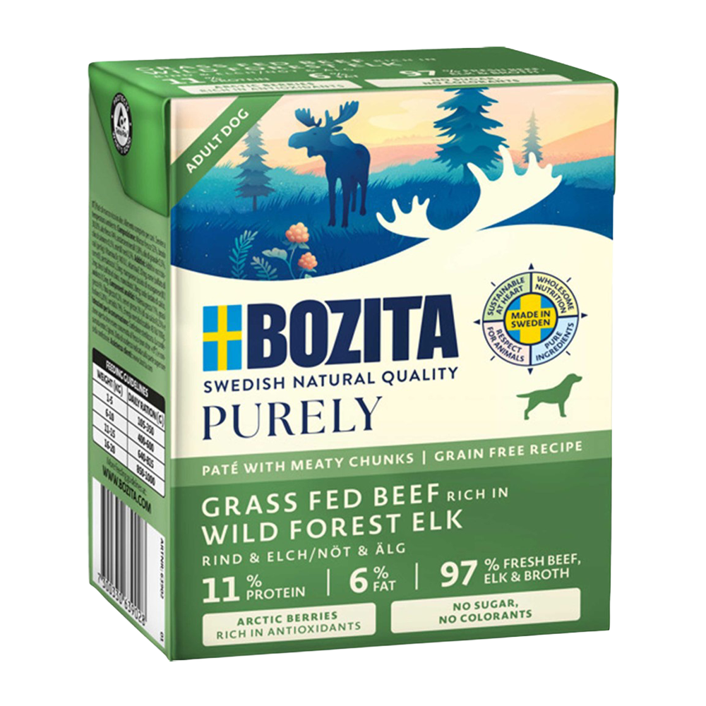 Bozita D Purely Paté Elg - 370 G