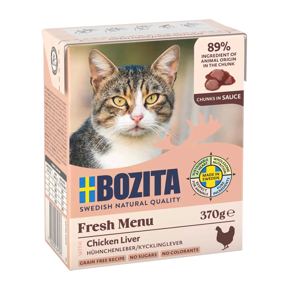 Bozita Cat Chicken Liver i Sauce - 370 G