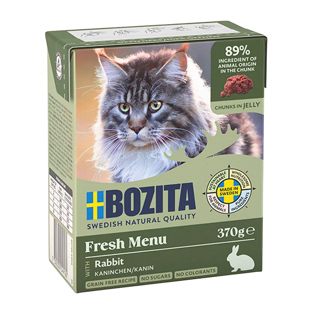 Bozita Stykker i Gelé med Kanin - 370 G