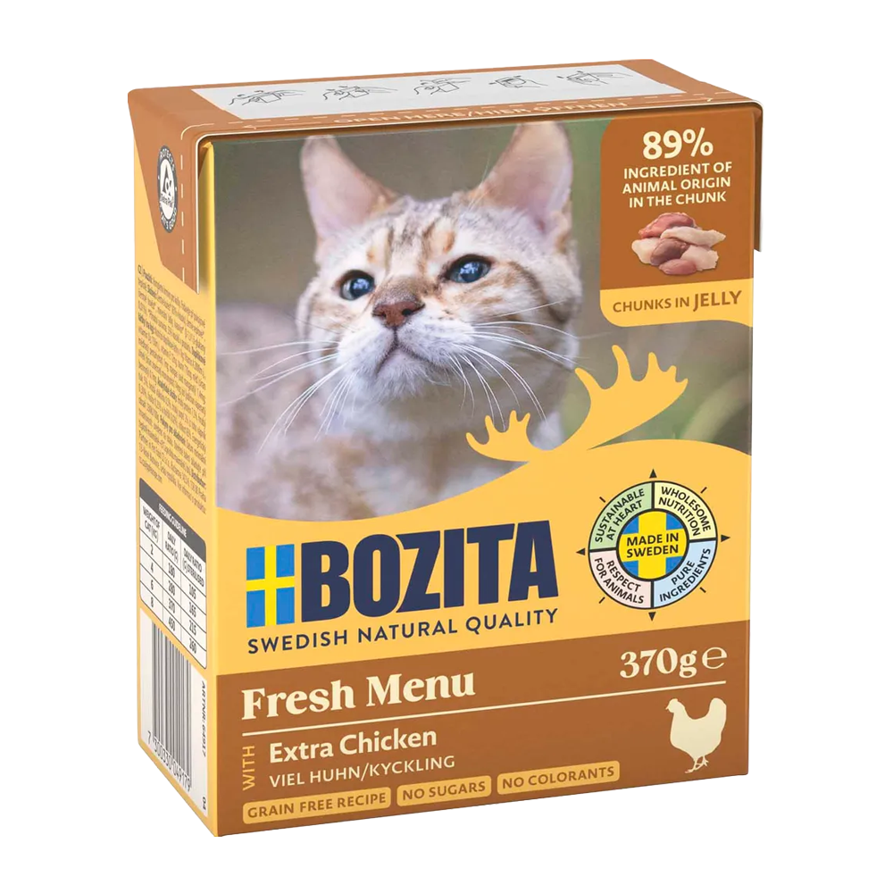 Bozita Bidder i Gelé med Kylling - 370 G