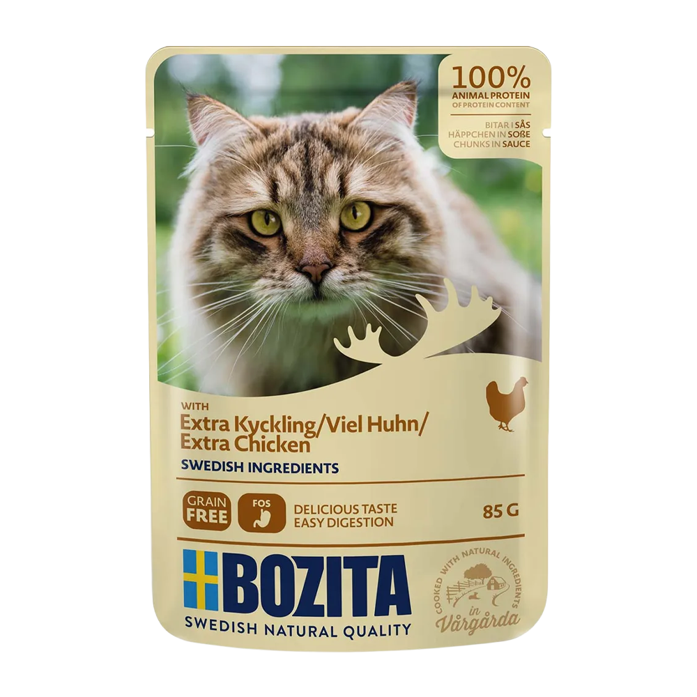 Bozita Kat Ekstra Kylling i Sauce - 85 G