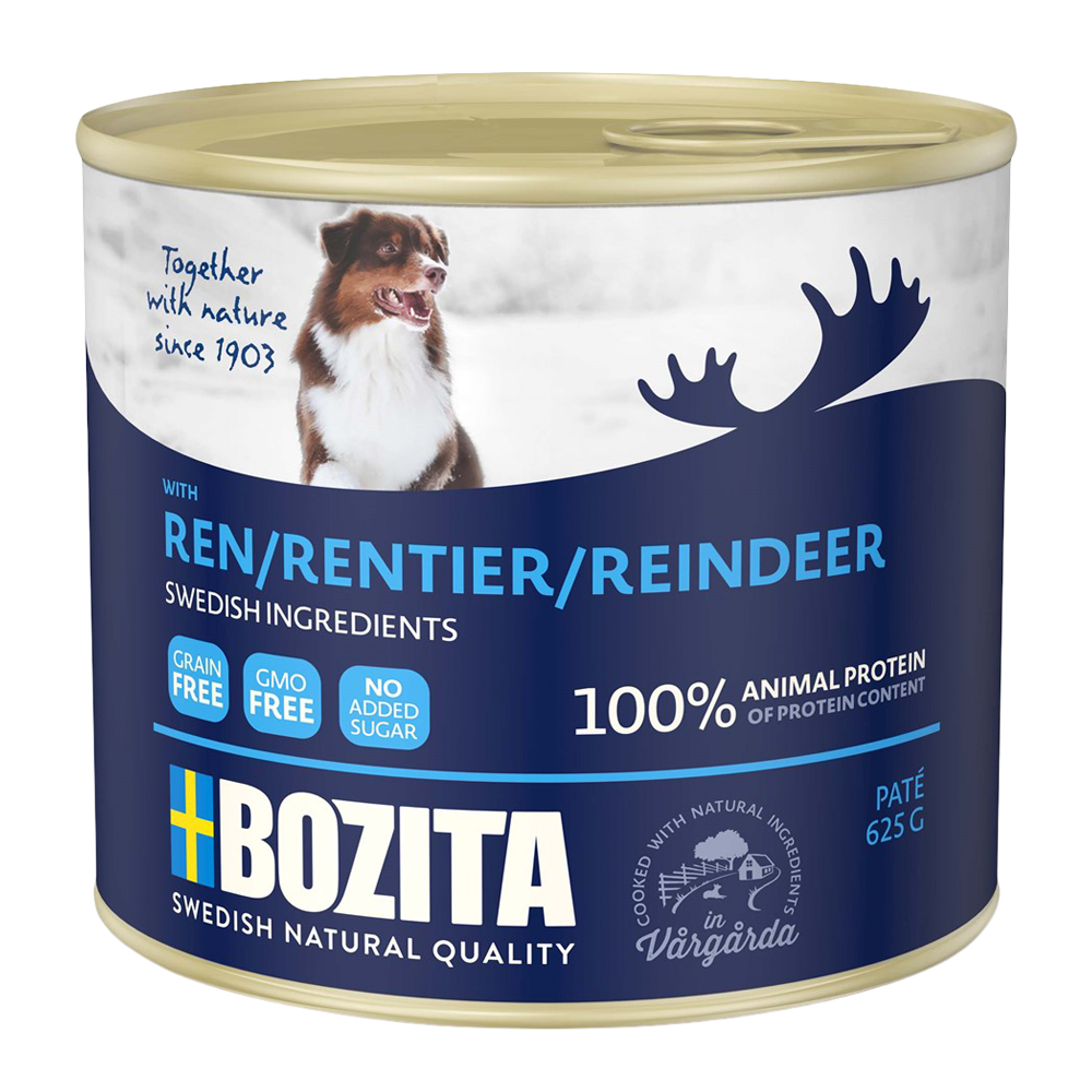 Bozita Rensdyr (paté) - 625 g