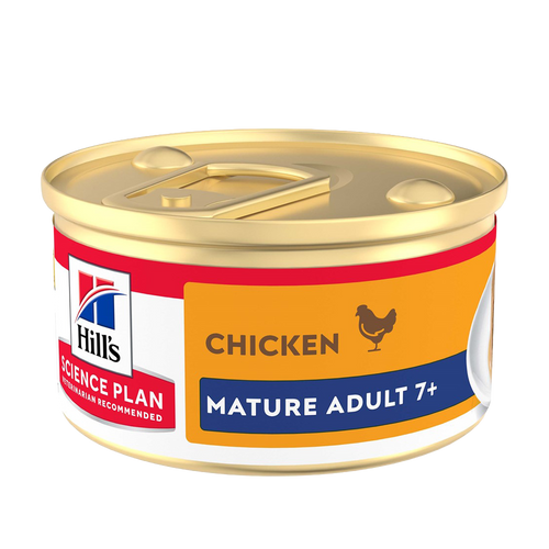 Hill's Science Plan Mature Adult 7+ Feline Mousse med kyckling - 85 G