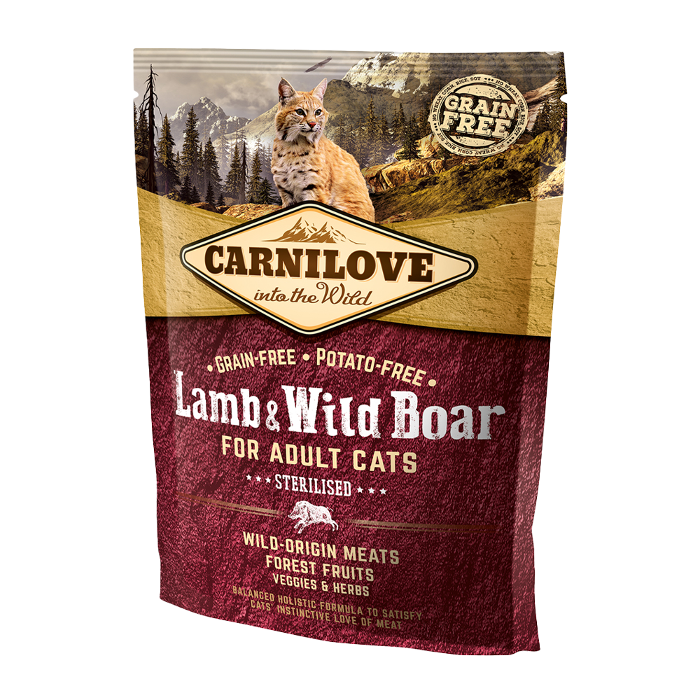 Carnilove Lamb & Wld Boar Adult Sterilised | Endast 89 kr! - Zoogiganten
