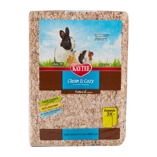 Kaytee Clean & Cozy Naturlig Bundgrus - 49,2 L