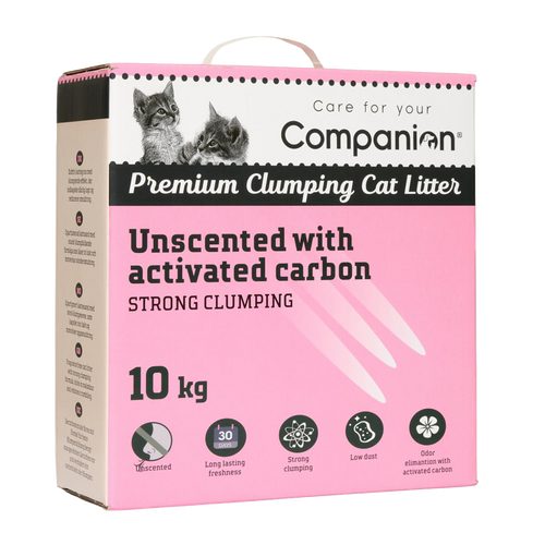 Companion Bentonite Cat Litter Doftfri - 10 KG | Endast 199 kr! - Zoogiganten