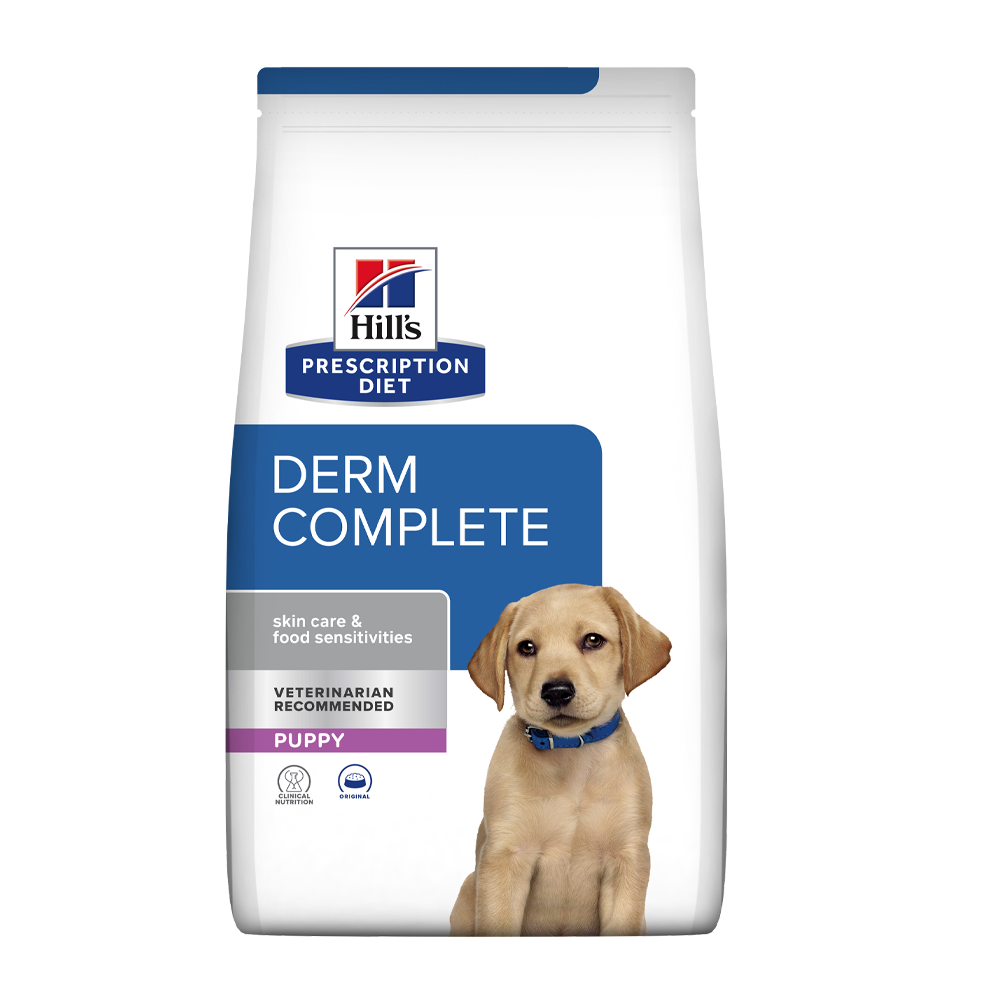 Prescription Diet Canine Derm komplet hvalpefoder - 4 kg