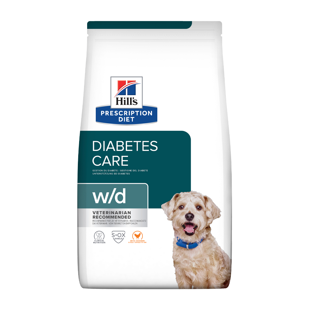 Prescription Diet Hundefoder W/D - 4 kg