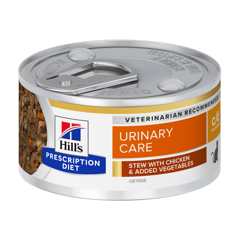 Prescription Diet Feline C/D Multicare Stew Chicken&vegetables - 82 G