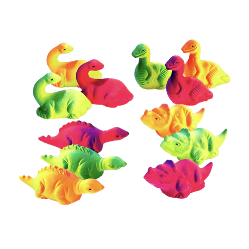 Dinosaur Rainbow Mix Selvlysende