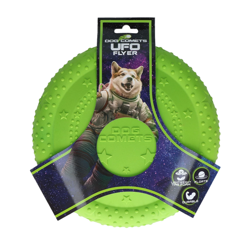 Hundekometer UFO Flyer Grøn
