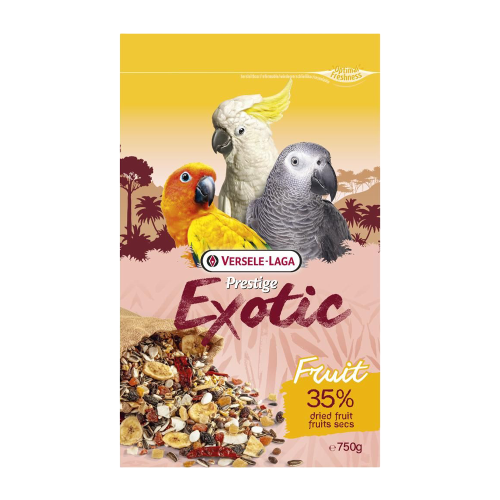 Eksotisk frugt papegøje - 600 g