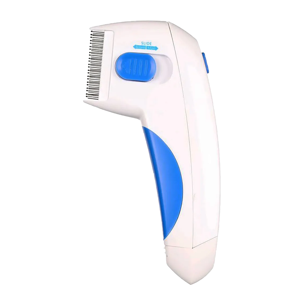 Kam til flåter/lus, hvid - 17 cm