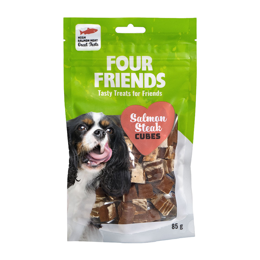 FourFriends Laksesteak Terninger - 85 G