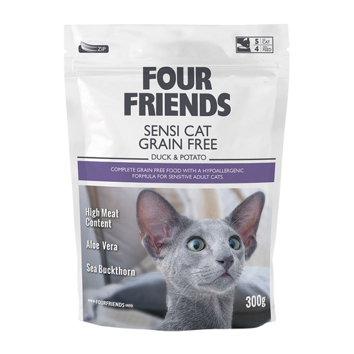 FourFriends Kornfri Sensi Kattefoder - 0,3 KG