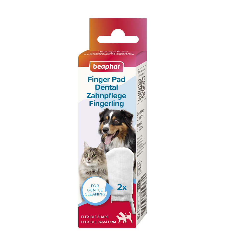 Fingertandborsta Bomull 2pack