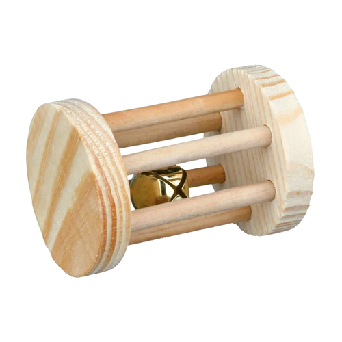 Gnaverrulle med klokke - 5x7 cm
