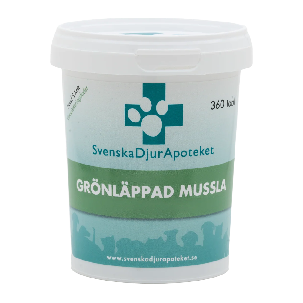 Djurapoteket Grønlæbet Musling 120 Tabletter