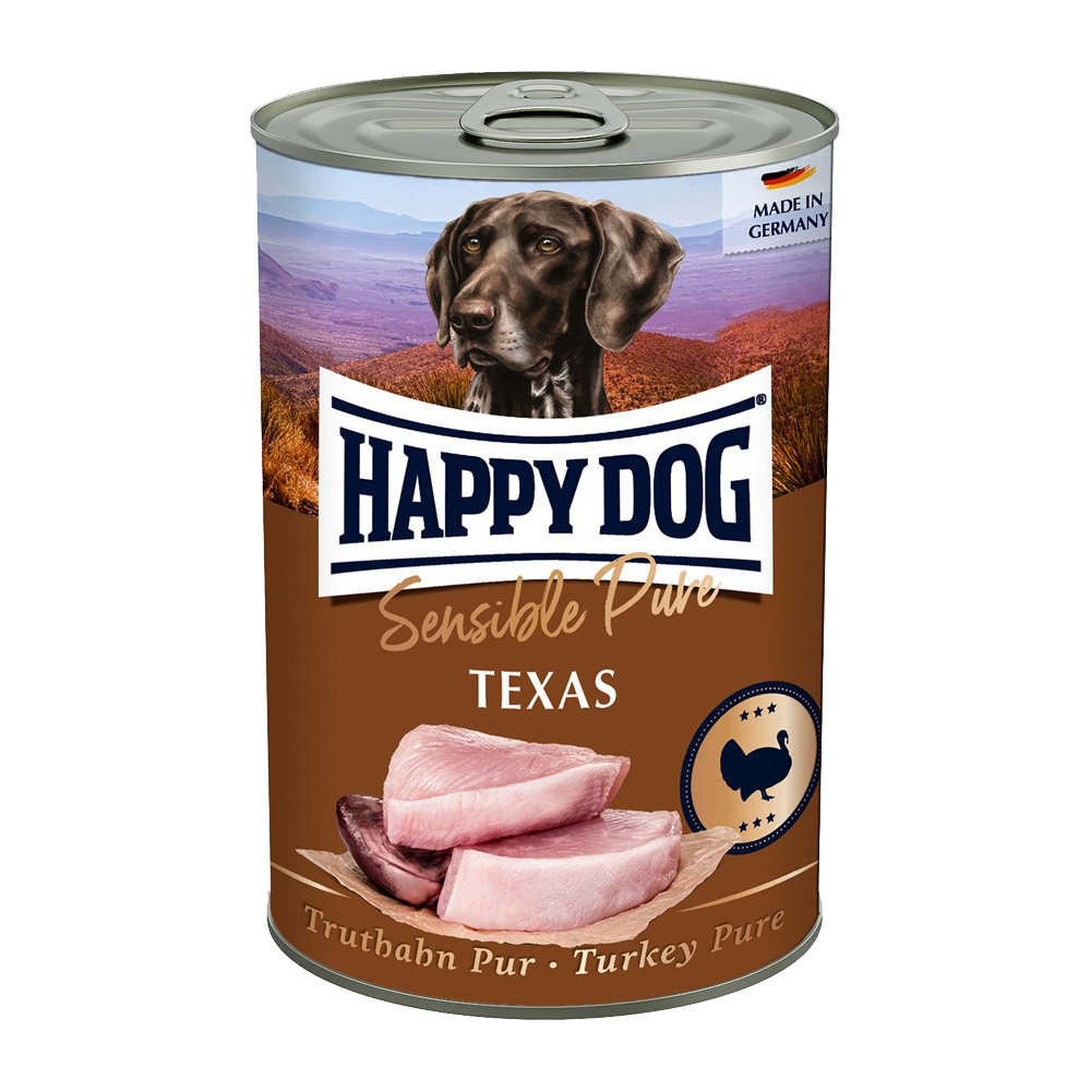Happy Dog Konserv Texas Kalkon | Endast 39 kr! - Zoogiganten