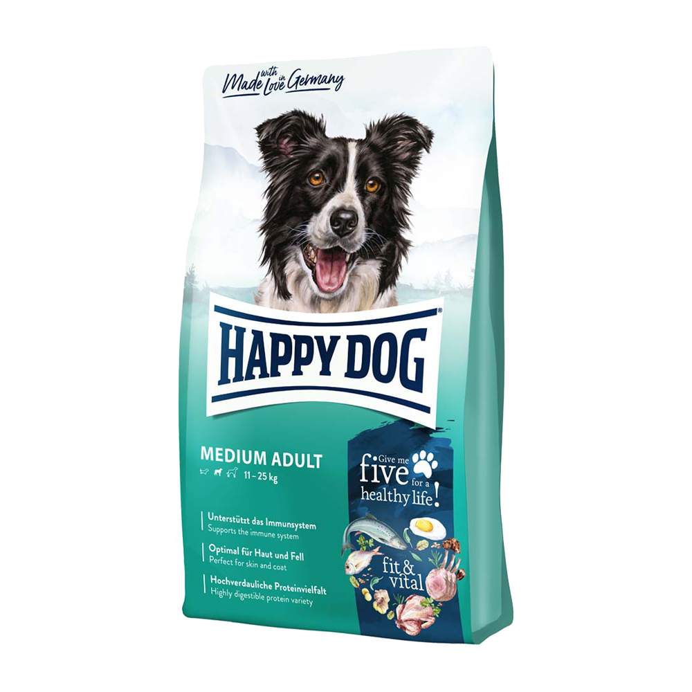 Happy Dog Medium Adult - 12 KG | Endast 699 kr! - Zoogiganten