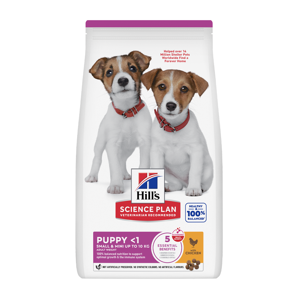 Science Plan Puppy Small & Mini Kylling - 1,5 KG
