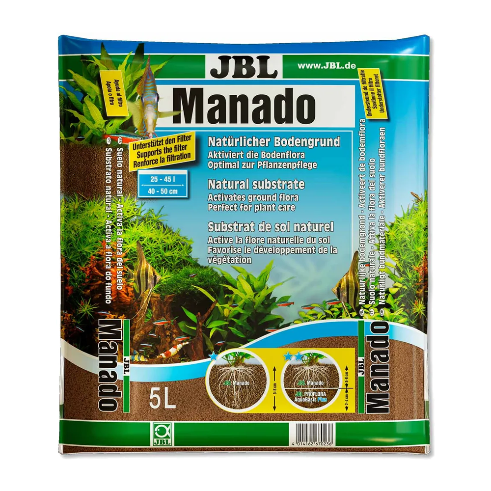 JBL Manado Bottensubstrat - 5 L | Endast 199 kr! - Zoogiganten