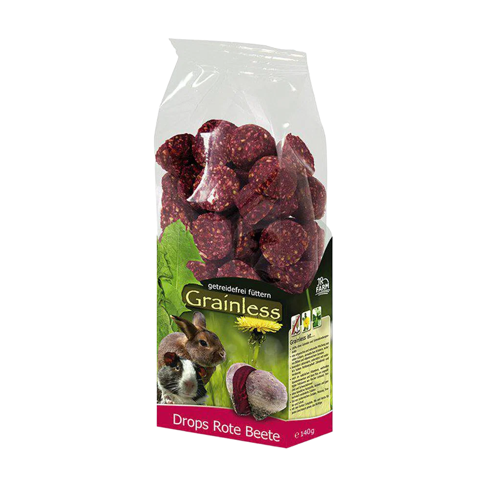 JR Farm Kornfri Dråber Rødbeder - 140 G