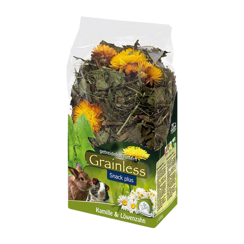 JR Farm Grainless Plus Kamille & mælkebøtte - 100 G