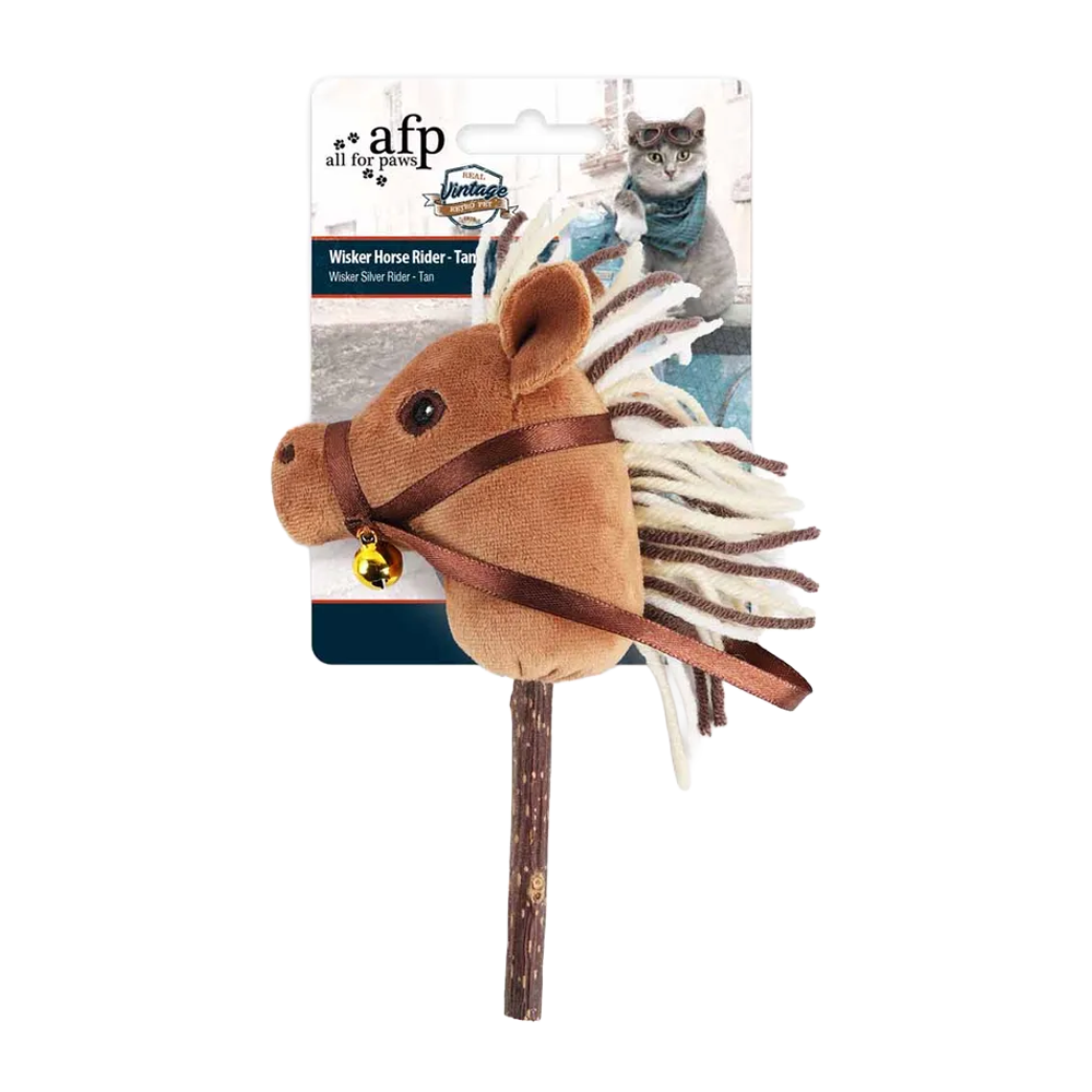 Katte-legetøj Hobby Horse Silver Rider Tan