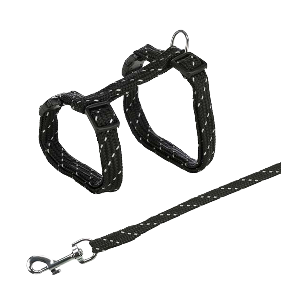 Kattesele + snor 27 - 45 CM