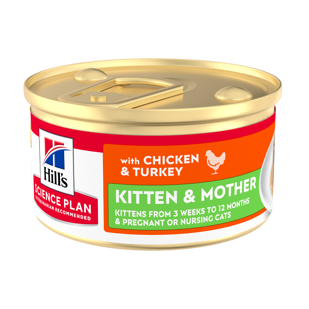 Hill’s Science Plan Kitten & Mother Tender Mousse med kylling & kalkun - 85 G