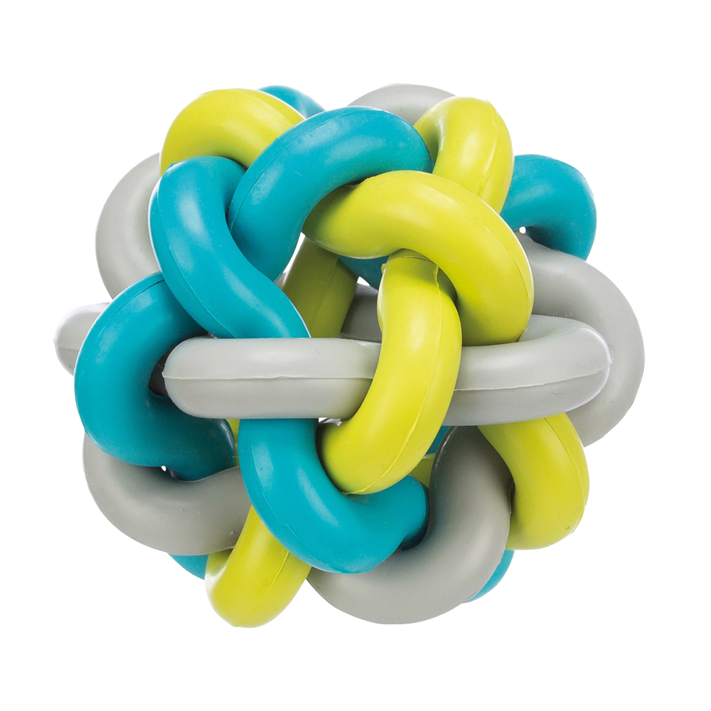 Knudebold i gummi - 7 cm