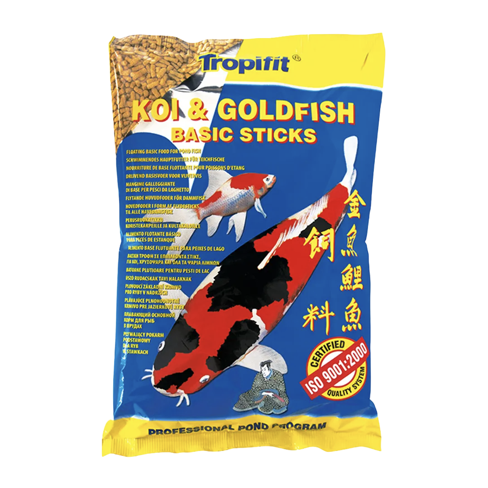Tropical Koi & Goldfish Bastic Sticks - 1 KG
