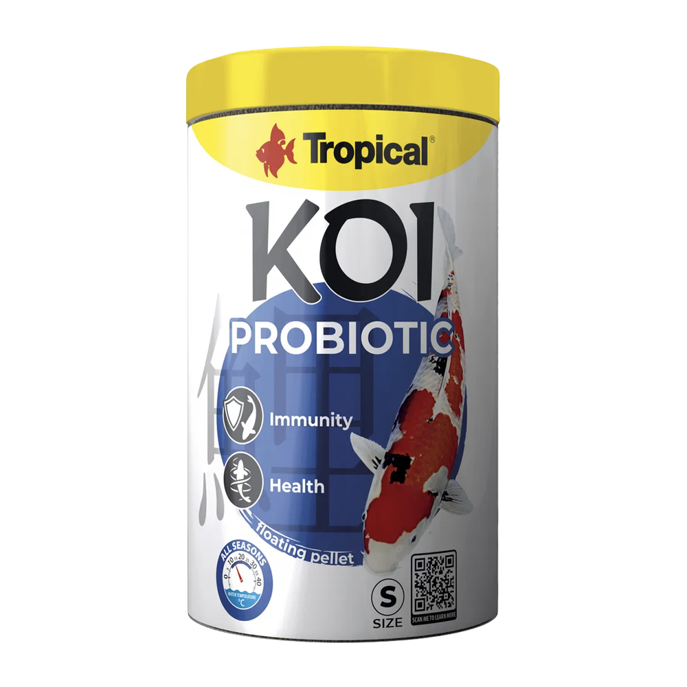 Tropical New Koi Probiotic Pellets Størrelse S